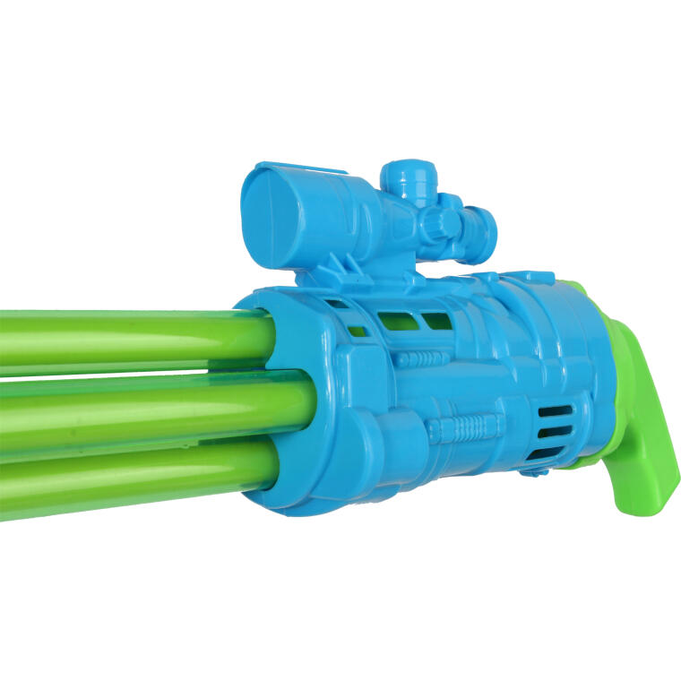 Pistolet-Strzykawka na Wodę z Podwójną Lufą 50cm - Zielony