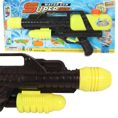 Innowacyjny Pistolet na Wodę z Systemem Ciśnieniowym 47 cm - Czarny