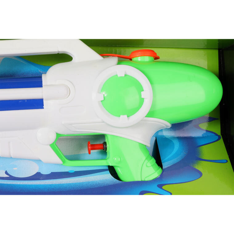 Innowacyjny Pistolet na Wodę 32cm, Biało-Zielony - Idealny na Śmigus-Dyngus
