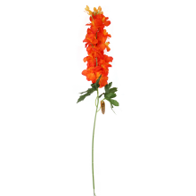 Ostróżka Dekoracyjna o Wyglądzie Naturalnym - Pomarańczowa, 70 cm