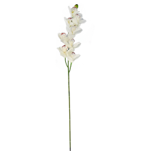 Storczyk Biały Dekoracyjny - Kwiat Sztuczny o Naturalnym Wyglądzie, Wysokość 98 cm