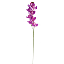 Storczyk Dekoracyjny Fioletowy 98 cm - Realistyczny Kwiat Ozdobny