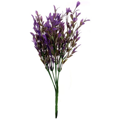 Fioletowy Bukiecik Listków Dekoracyjnych 35cm