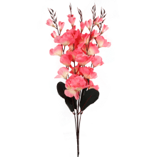 Sztuczny Bukiet 5 Jasnoróżowych Gladioli - Realistyczne Kwiaty Dekoracyjne, Wysokość 65 cm