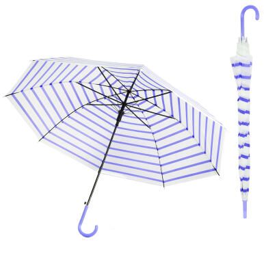 PARASOL PARASOLKA DLA DZIEWCZYNKI FIOLETOWE PASKI