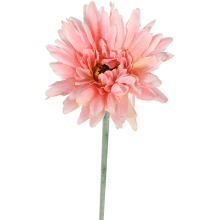 Różowa Gerbera Dekoracyjna 55 cm - Kwiat Sztuczny Wysokiej Jakości