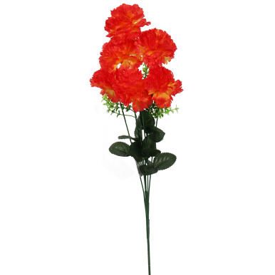 GOŻDZIK GAŁĄZKA 6 KWIATÓW KOLOR POMARAŃCZOWY