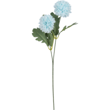 Sztuczny Kwiat - Podwójny Czosnek Niebieski, Wysokość 54 cm
