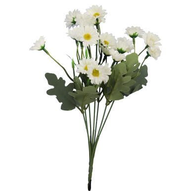 BUKIET 7 GAŁĄZEK Z MARGARETKAMI KOLOR BIAŁY