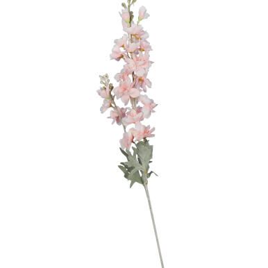 Gałązka Dekoracyjna Ostróżki Podwójnej w Kolorze Jasnoróżowym