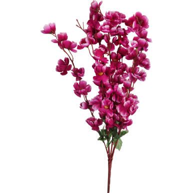 Sztuczny Bukiet Fioletowych Jabłoni o Wysokości 56 cm
