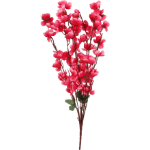 Sztuczny Bukiet Różowych Jabłoni - 7 Szczegółowo Wykonanych Kwiatów o Wysokości 56cm