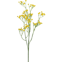 Żółta Gałązka Gipsówki 60 cm do Kompozycji Kwiatowych
