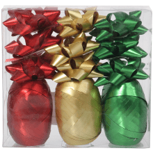 Zestaw do pakowania prezentów: rozetki + wstążki, mix kolorów