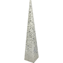 Biała Choinka Stożek z Sizalu 80 cm - Dekoracja Świąteczna