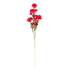 Gałązka Sztucznych Goździków w Kolorze Różowym - 15 Kwiatów