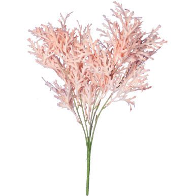 GAŁĄZKA OZDOBNA DODATEK KOLOR RÓŻOWY 38 CM