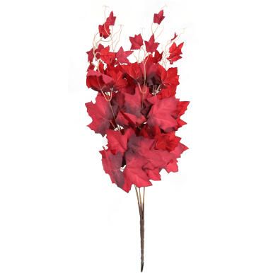 BLUSZCZ BUKIET 7 GAŁĄZEK 63 CM KOLOR CZERWONY