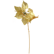Kwiat pojedynczy Gwiazda Betlejemska Poinsencja 57 cm złota