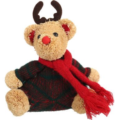 RENIFER Z TROCIN W UBRANKU 22 CM