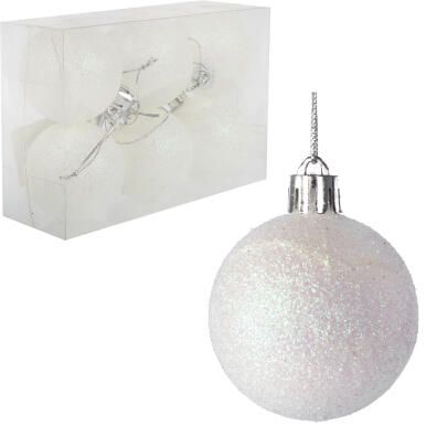 ZESTAW 6 BOMBEK OPALIZUJĄCYCH 6 CM BIAŁE