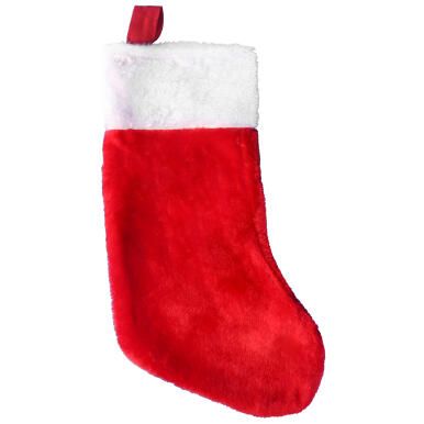 Skarpeta na prezenty 40 cm czerwona