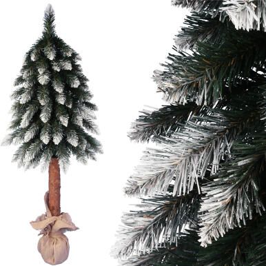 Świeża Choinka Sztuczna NEL 120 cm na Pniu Polskiego Producenta GOLIAT