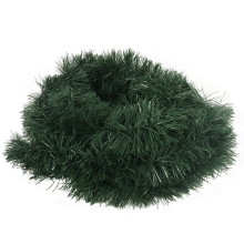 Zielony łańcuch choinkowy GOLIAT, średnica 10 cm, długość 2,8 m, produkt polski