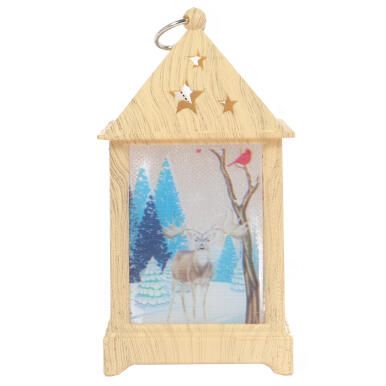 Dekoracyjna Latarenka LED z Figurką Renifera