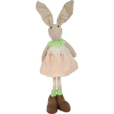 ZAJĄC W SUKIENCE FIGURKA STOJĄCA 50 CM