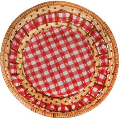 Koszyk na pieczywo okrągły 22 cm/4