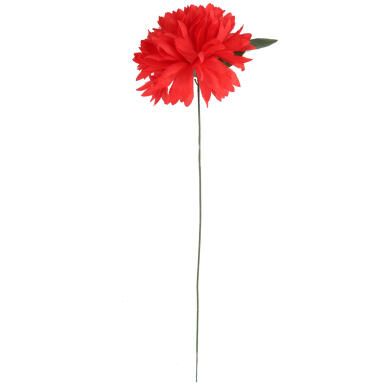 Chryzantema pojedynka w kolorze czerwonym 65 cm