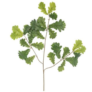 GAŁĄZKA LIŚCI DĘBU 60 CM