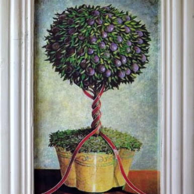 Obraz-drzewko śliwa