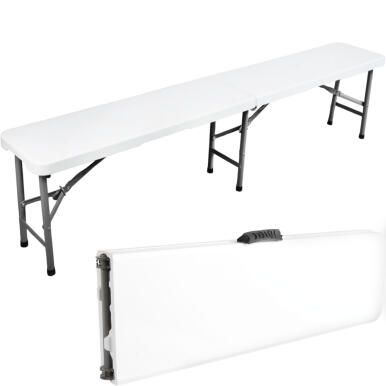 ŁAWKA CATERINGOWA SKŁADANA OGRODOWA WALIZKA 180cm