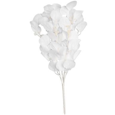 Bukiet liści jabłoni w kolorze BIAŁYM 52 cm