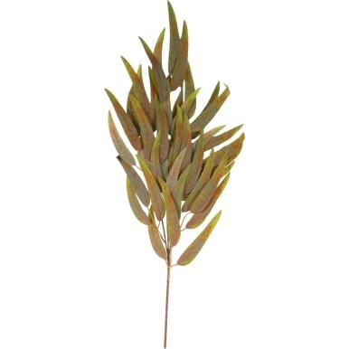 	GAŁĄZKA LIŚCI PAPIRUSA 70 cm KOLOR ZIELONO CZERWONY
