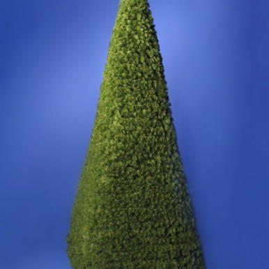 Zielona Piramida Dekoracyjna z Metalu 2.5m