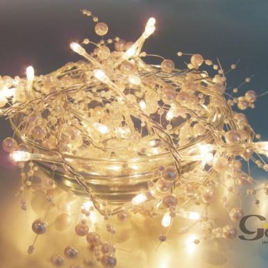 Lampki choinkowe 40L Lampki/led/koraliki