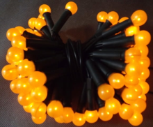 Lampki choinkowe 100L Lampki-kulki/ż&oacute;łte 