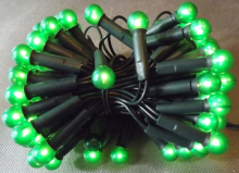 Lampki choinkowe 100L Lampki-kulki/zielone 