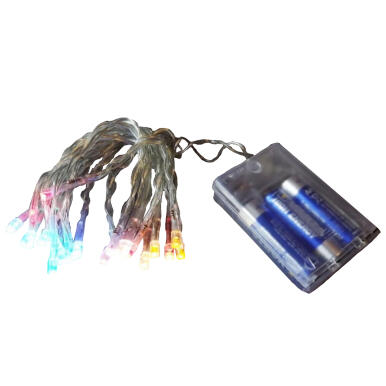 Komplet 20 Wielokolorowych Lampek LED na Baterie, 2.7m