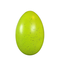 Ceramiczne jajko stojące w kolorze seledynowym 30x15 cm