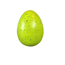 Ceramiczne jajko stojące w kolorze seledynowym 15x10 cm