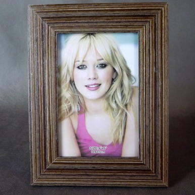 Ramka na zdjęcie stojąca kolor brązowy(cieniowana) 21x16 cm