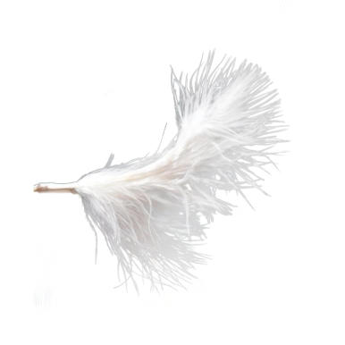 Lampki choinkowe 40 led  typu piórka w kolorze białym