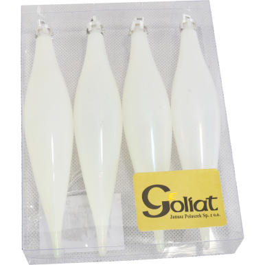 Komplet 4 sopli opalizujących