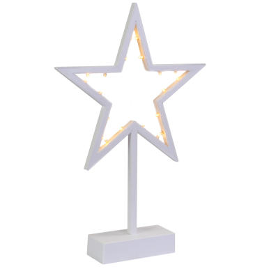 Dekoracja świetlna Gwiazda 10led 39 cm