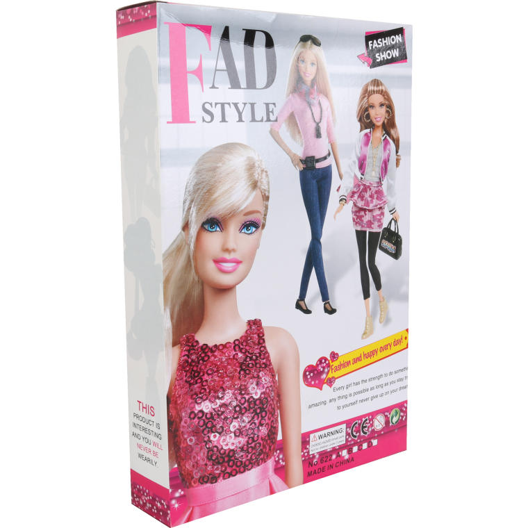 Kompletny Zestaw Lalka z Akcesoriami: Torebka, Buty i Lusterko