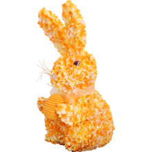 Zajączek Wielkanocny z Jajkiem - Pomarańczowa Dekoracja Goliat